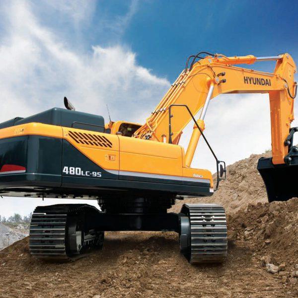 MÁY ĐÀO HYUNDAI R480LC-9S_GẦU 2.0 KHỐI