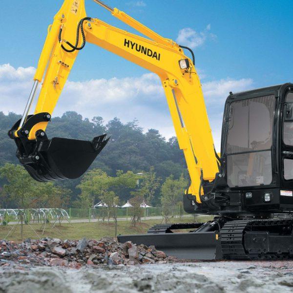 MÁY ĐÀO HYUNDAI R60LC-9S_GẦU 0.18 KHỐI