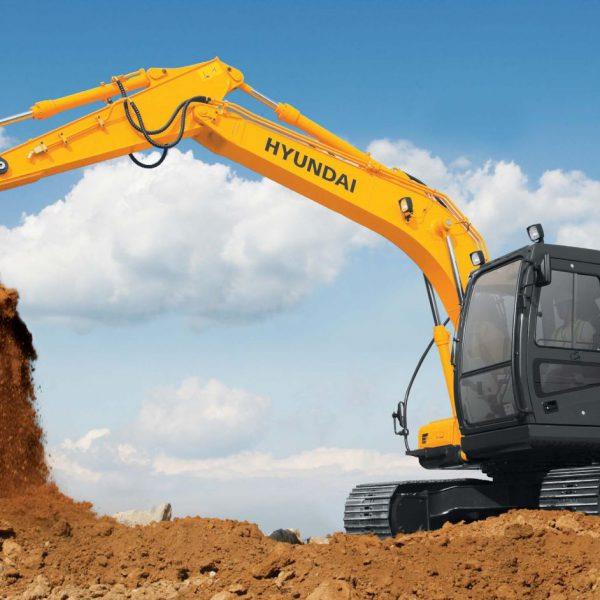 MÁY ĐÀO HYUNDAI R110LC-9S_GẦU 0.45 KHỐI