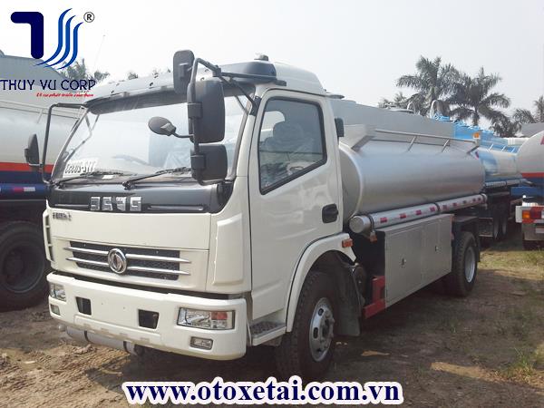 Xe bồn chở xăng dầu Dongfeng 8 khối nhập khẩu