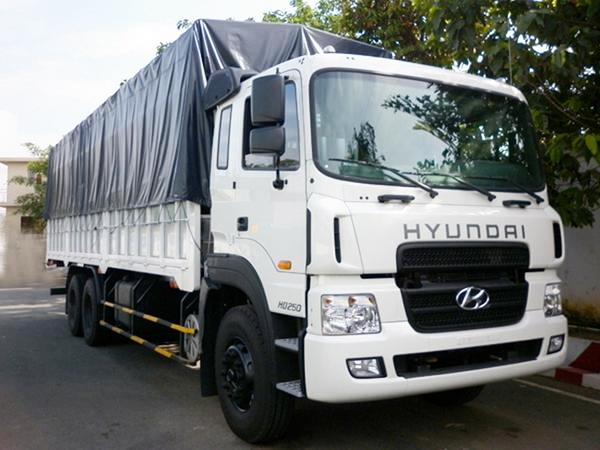 Xe tải thùng Hyundai HD250