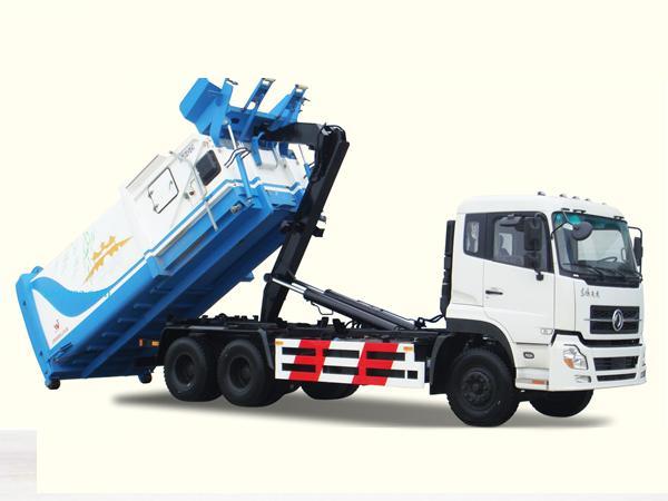 Xe chuyên chở hooklift Dongfeng 3 chân