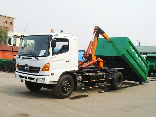 Xe hooklift Hino 12 khối