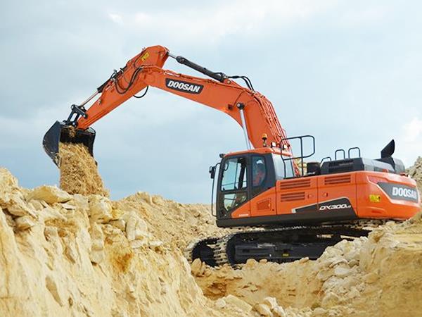 Máy xúc đào bánh xích Doosan DX300LC