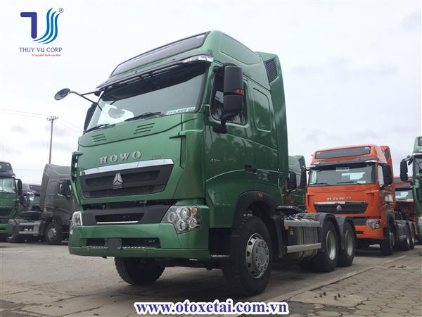 Đầu Kéo Howo A7 420HP Cầu Láp