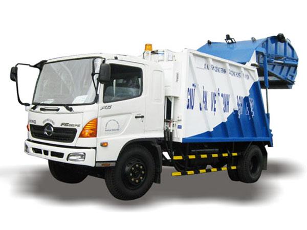 Xe ép rác Hino 15 khối