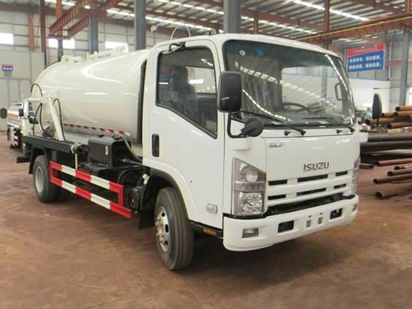 Xe Hút Bể Phốt ISUZU 5 Khối