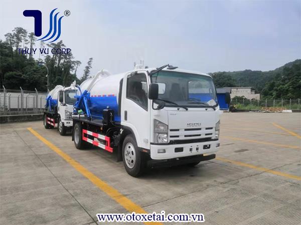 Xe Hút Chất Thải ISUZU 7 Khối