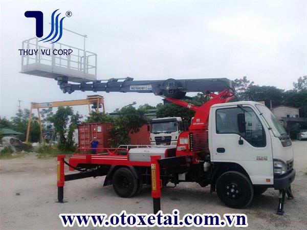 Xe cẩu nâng người làm việc trên cao 15 mét – Atom150