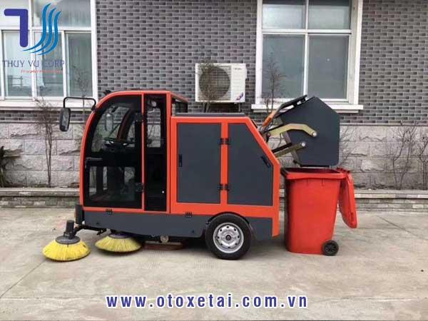 Xe Quét Nhà Xưởng 3 Bánh 220L