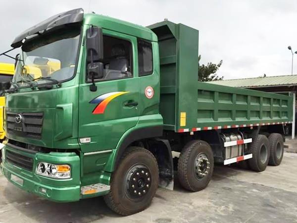 Xe tải ben Cửu Long 4 chân