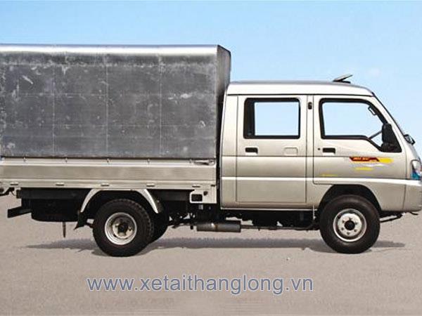Xe tải thùng kín Hoa Mai 550kg