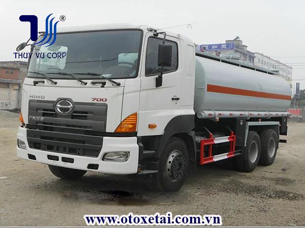 Xe Bồn Chở Axit Acetic Hino 17 Khối