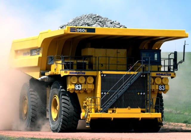 Siêu xe tải Komatsu 960E 2