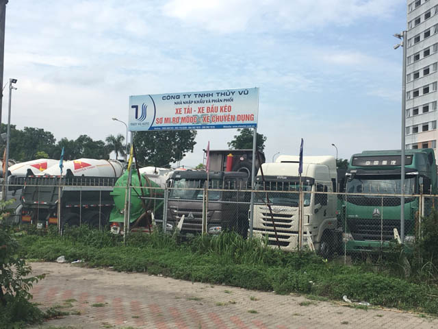 hình ảnh bãi xe thủy vũ