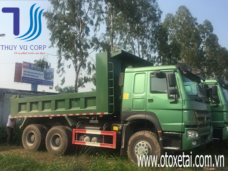 xe tải ben howo 3 chân